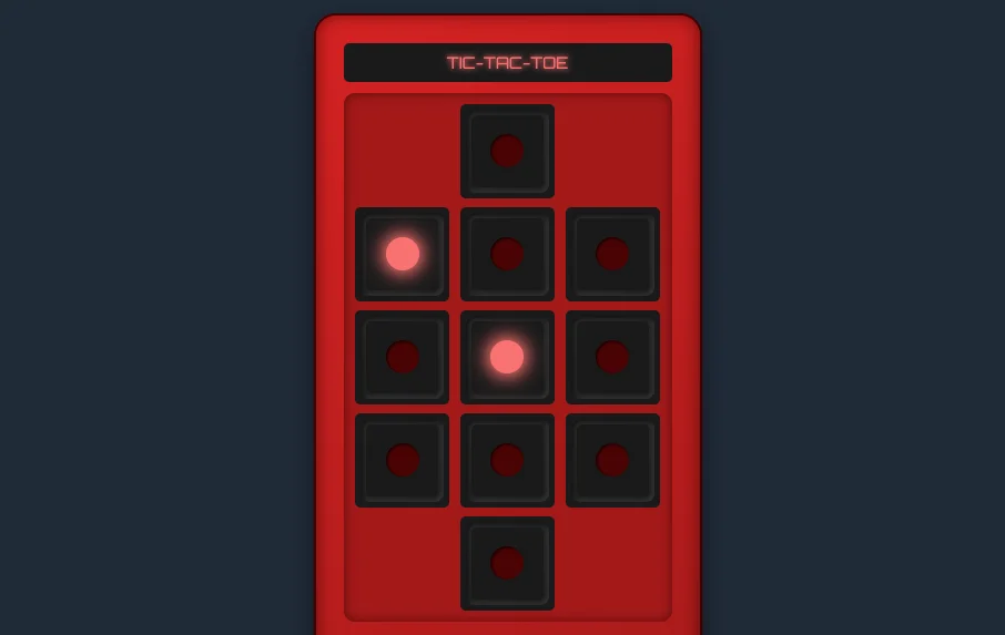 Screenshot of Electronic Sorcerer: Retro handheld LCD game collection. Multiple classic portable titles recreated with authentic segmented displays — a tribute to Tiger Electronics and Game & Watch.