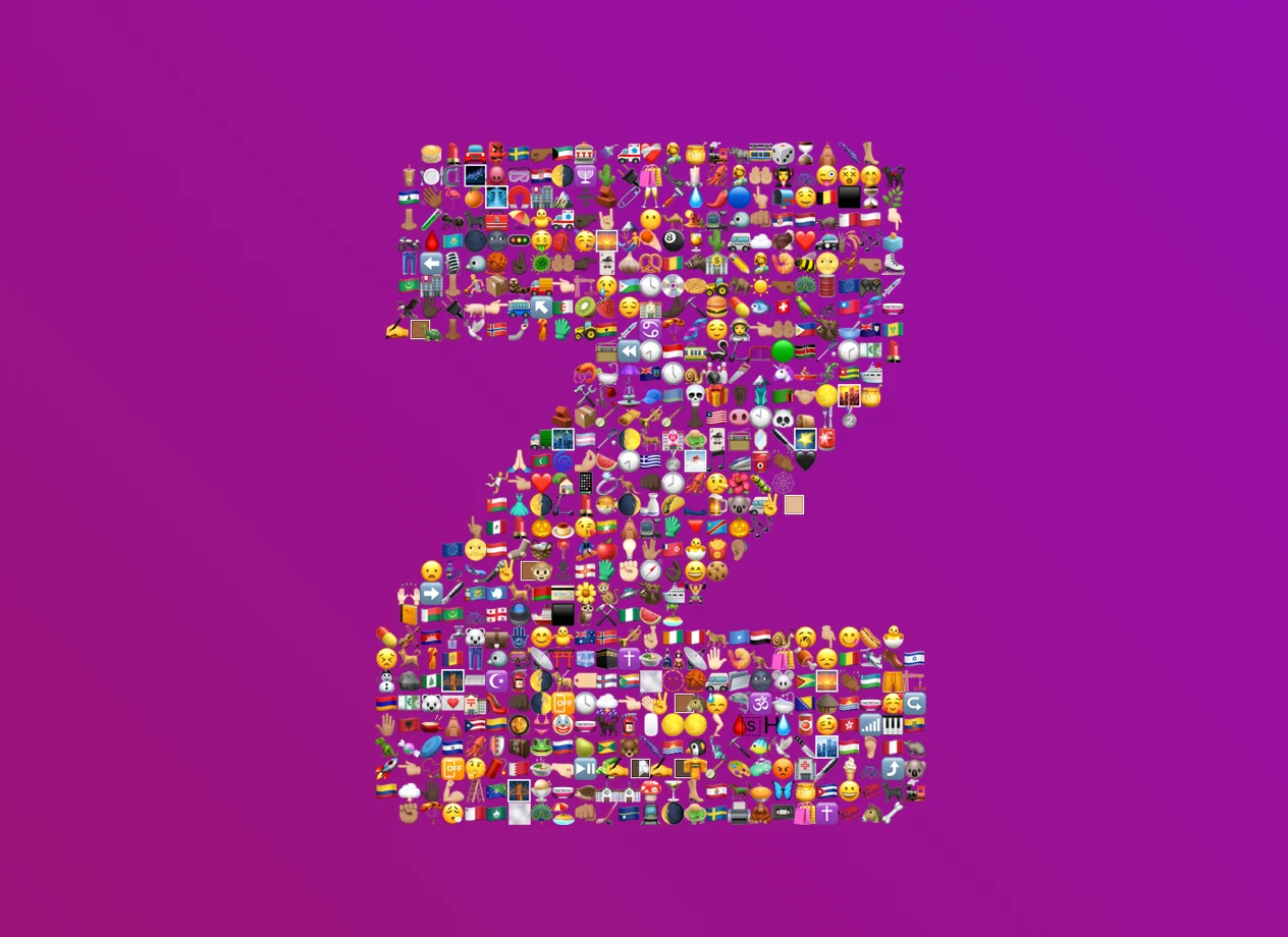 Screenshot of Fontmoji: Emoji typography and wallpaper maker. Create custom emoji-based text art and downloadable backgrounds — a unique visual content design tool.