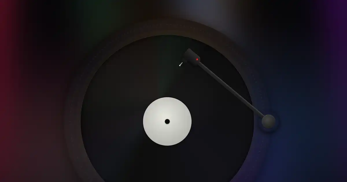 Screenshot of Turntable Zikka: Hyperrealistic DJ turntable simulator. Scratch vinyl, mix beats, and feel the nightclub — a free alternative to real decks and DJ apps like djay.